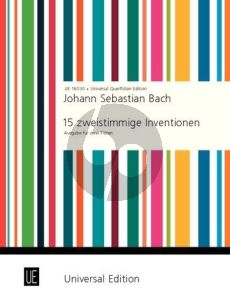 Bach 15 zweistimmige Inventionen 2 Flöten (arr. Peter Kolman)