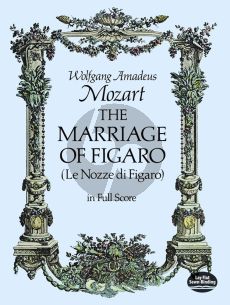 Mozart The Marriage of Figaro KV 492 Full Score (Dover)