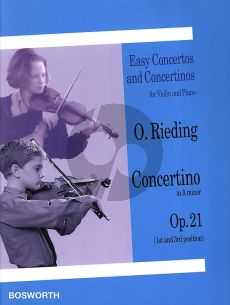 Rieding Concertino a-minor Op.21 (Hungarian Style) (1st- 3rd Position) (Bosworth)