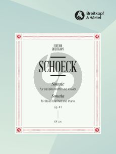 Schoeck Sonate Op. 41 Bassklarinette und Klavier (Kolja Lessing)