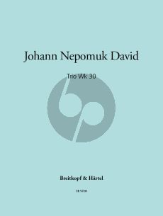 David Trio (Werk 30) (Flute-Violin-Viola) (Parts)