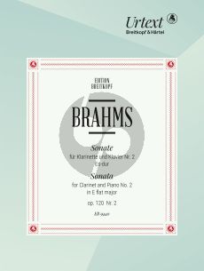 Brahms Sonate Es-dur Op. 120 No. 2 Klarinette und Klavier (Hans Gal)