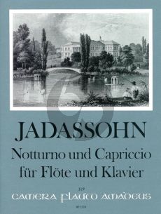 Jadassohn Nocturne Op.133 und Capriccio Op.137 Flöte und Klavier (Bernhard Pauler)