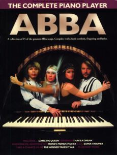 ABBA the Complete Piano Player - 15 Songs with Chord Symbols and Lyrics (arranged by P. Honey) (Very Easy)