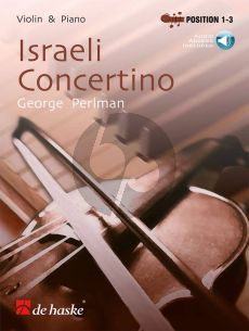 Perlman Israeli Concertino Violin and Piano Book with Cd/Audio (Position 1 - 3) (edited by Gunter van Rompaey)