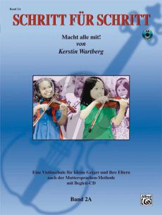 Wartberg Schritt fur Schritt Vol.2A Macht alle Mit! (Eine Schule fur kleine Geiger) (Bk-Cd)