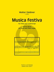 Gleissner Musica Festiva (2019) Flote und Truhenorgel