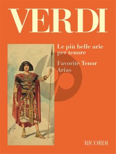 Verdi Piu' Belle Arie Per Tenore per Canto e Pianoforte (Favorite Tenor Arias)