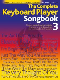 The Complete Keyboard Player Songbook Vol. 3 (arr. Kenneth Baker)