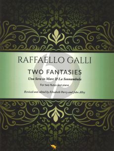 Galli Two Fantasies for 2 Flutes and Piano