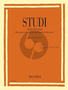 Perlini Studi per Violino Vol. 2 4 - 5 Positions (from Elementary to Kreutzer Studies)