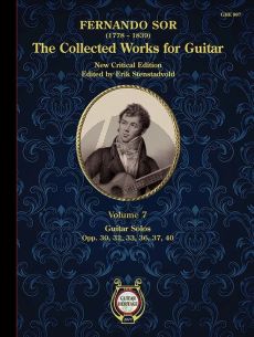 Sor The Collected Guitar Works Vol. 7 (Guitar Solos) (edited by Erik Stenstadvold)