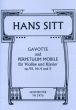 Sitt Gavotte & Perpetuum Mobile Op.95 No.4-5 Violine-Klavier (Hertel)