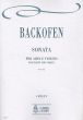 Backofen Sonata for Harp and Violin (Score/Parts) (edited by Anna Pasetti)
