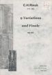 Rinck 9 Variations & Finale Op.90 (Kortjakje) Orgel