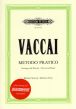 Vaccai Metodo Pratico fur Mittel Stimme - Buch mit Cd
