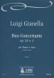 Gianella Duo Concertante Op. 24 No. 3 Flute and Harp (Score/Parts) (Anna Pasetti)