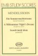 Mendelssohn A Midsummer Night's Dream Incidental Music Study Score (Gabor Darvas)