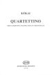 Kokai Quartettino Clarinet-Violin-Viola-Violoncello (Score/Parts)