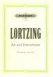 Lortzing Zar und Zimmermann - Komische Oper in 3 Akten (Klavierauszug) (Georg Richard Kruse)
