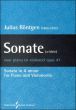 Rontgen Sonate Op.41 a-minor Violoncello and Piano (edited by John Smit and Margaret Krill)