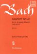 Bach Kantate No.45 BWV 45 - Es ist dir gesagt, Mensch, was gut ist (Deutsch) (KA)