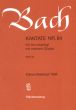 Bach Kantate No.84 BWV 84 - Ich bin vergnugt mit meinem Glucke (Deutsch) (KA)