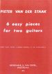 Staak 6 Easy Pieces for 2 Guitars (Grade Topper Modern Approach Vol.3)