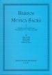 Bardos Musica Sacra I Part 5 Mixed Voices SATB/SATB, org/SoloI, SATB, org/SAT/SAB/STB/ATB