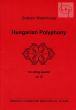 Hungarian Polyphony Op.25