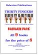 Wildman 30 Fingers Series for six hands on one piano Bargain Pack