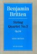 Britten Quartet No.3 Op.94 (Study Score)