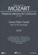 Mozart Vesperae Solennis de Confessore KV 339 Alt Chorstimme MP3-CD (Carus Choir Coach)