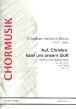 Rinck Auf Christen lasst uns unsern Gott Op.73 für Soli, Chor und Orgel (Partitur) (Eberhard Hofmann und Stefan Rauh)