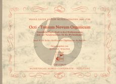Murschhauser Octi Tonium Novum Organicum Orgel (Herausgegeben von Rudolf Walter)
