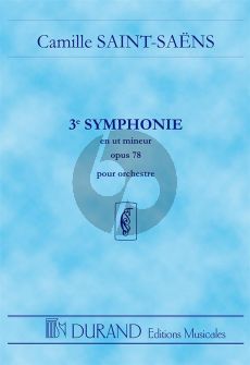 Saint-Saens Symphonie No.3 Op.78 Orchestre Partition de Poche