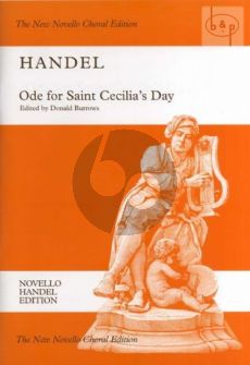 Ode for St.Cecilia's Day HWV 76 (Vocal Score)