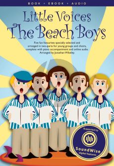 Little Voices Beach Boys 2 Part-Piano (Book with Audio) (arr. Barrie Carson Turner)