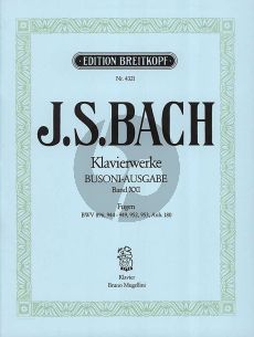 Bach Klavierwerke Vol.21 (Busoni Ausgabe)