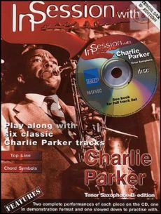 In session with Charlie Parker