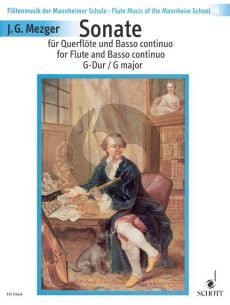 Mezger Sonate G-dur Op.6 No.2 Flute-Bc (Ruf) (Grade 3)