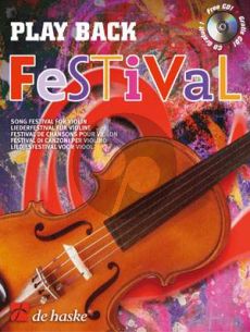 Play Back Festival for Violin (Bk-Cd) (edited by Nico Dezaire)