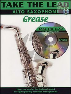 Grease Take the Lead Grease for Alto Saxophone (Bk-Cd)