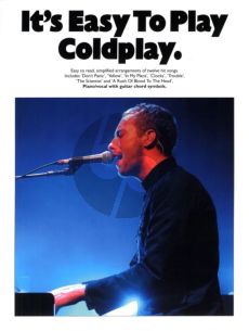 Coldplay It's Easy to Play Coldplay Piano-Vocal-Chords