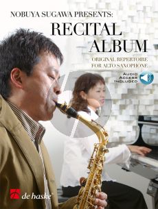 Recital Album - Original Repertoire for Alto Sax (Book with Audio online) (Nobuya Sugawa)