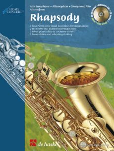 Waignein Rhapsody Alto Saxophone with Band (piano red.) (Bk-Cd) (grade 4 - 5)