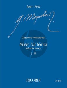 Meyerbeer Arien für Tenor Vol.1 (Klaus Tasdorf)