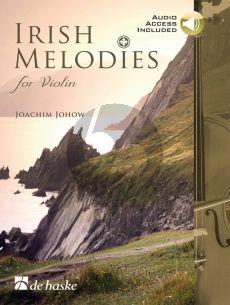 Johow Irish Melodies for Violin (Position 1 - 3) Book with Cd (Intermediate-Advanced)