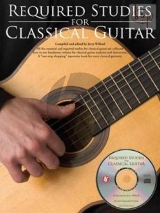 Required Studies for Classical Guitar Book with Cd