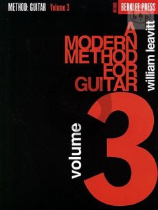 A Modern Method for Guitar Book 3